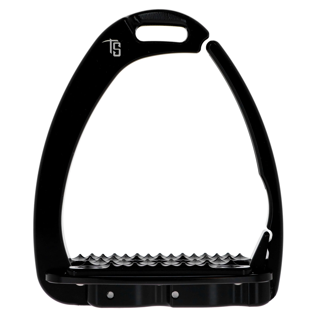 Tech Stirrups Venice Sloped Evo Swarovski - Black (Crystal Silver Night)