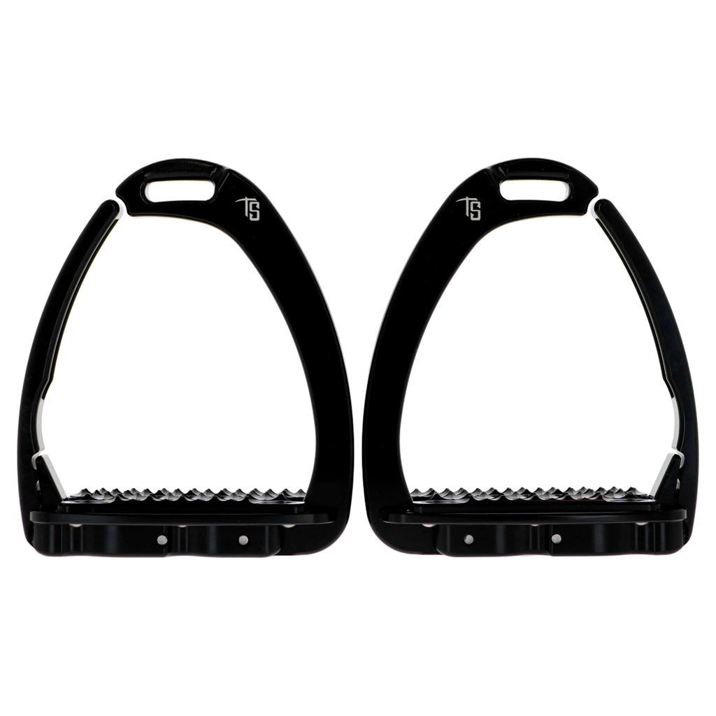 Tech Stirrups Venice Sloped Evo Swarovski - Black (Crystal Silver Night)