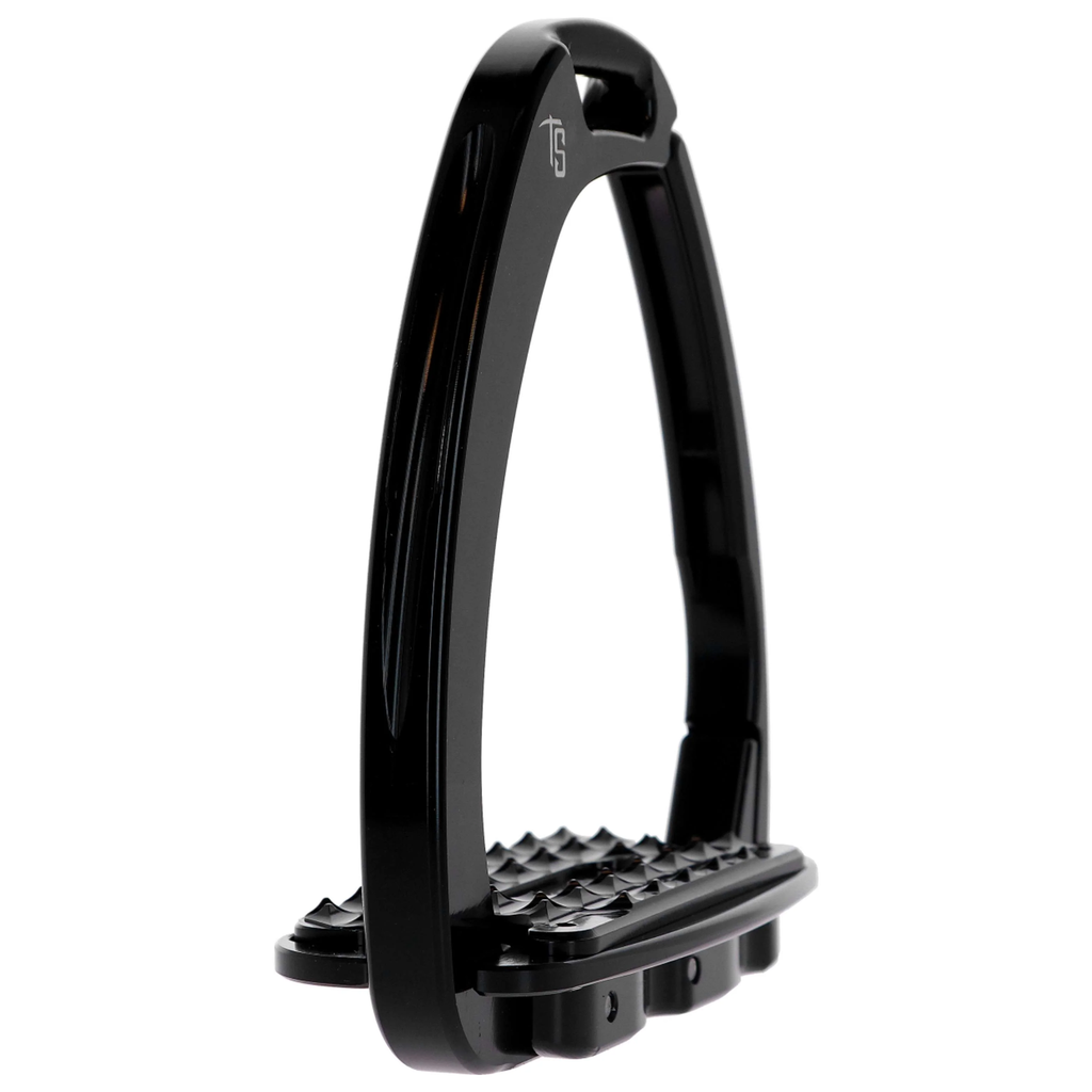 Tech Stirrups Venice Swarovski Sloped Evo Stirrup - Crystal