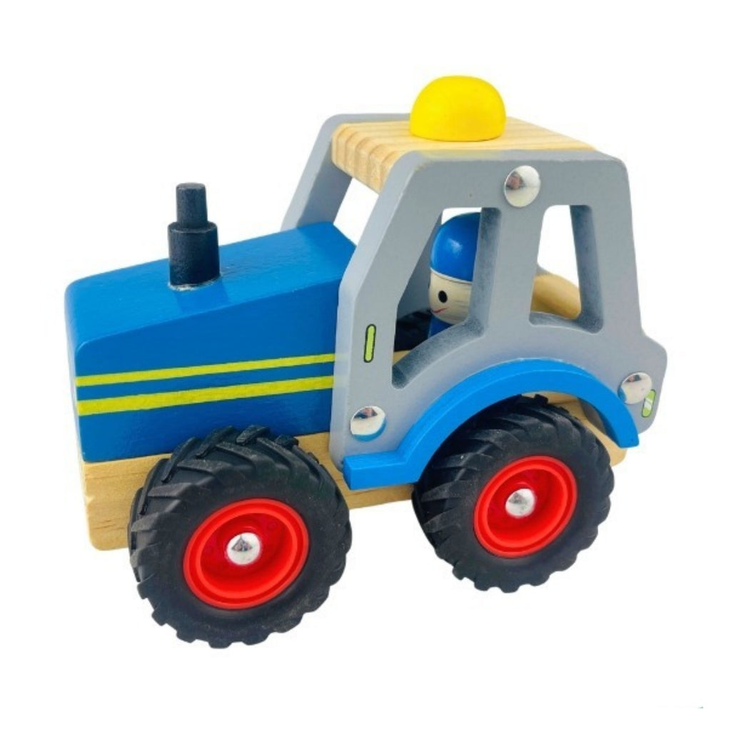 Large Wooden Tractor