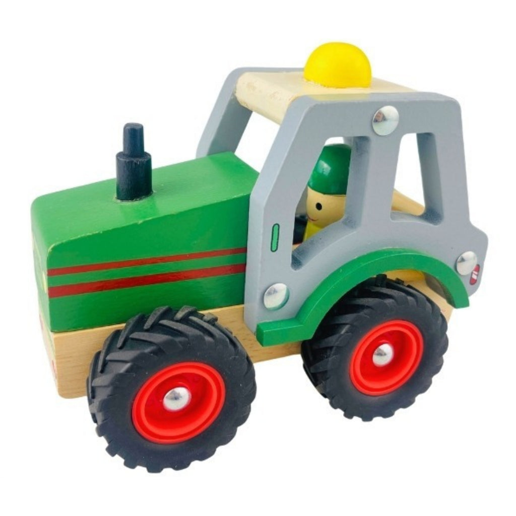 Large Wooden Tractor