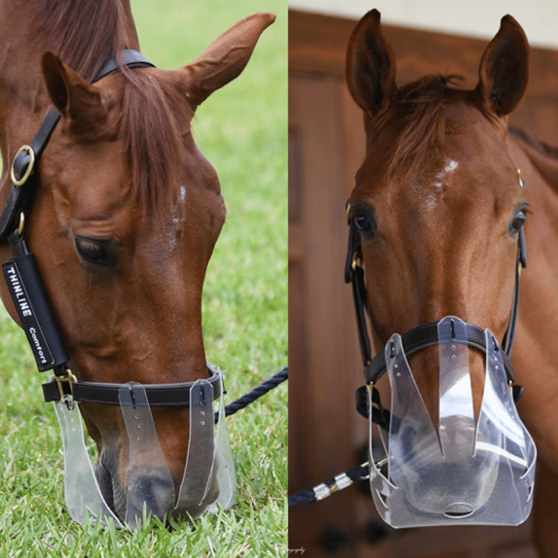 ThinLine Flexible Filly Grazing Muzzle - 3.5cm