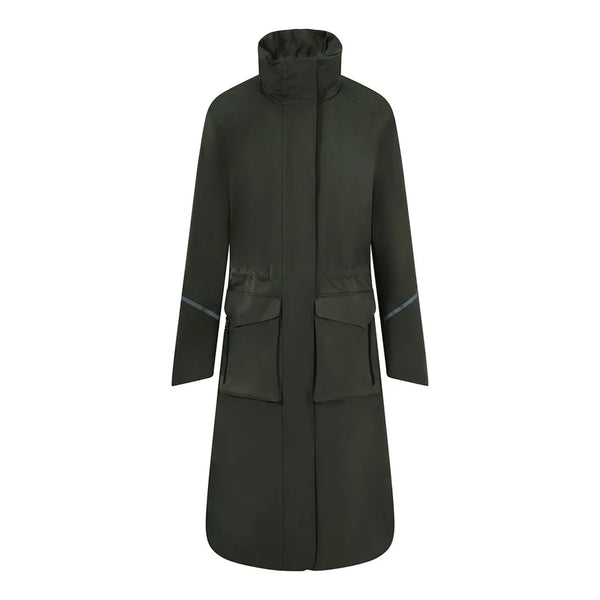 Equetech Ladies Utopia Luxe Waterproof Riding Coat - Alpine Green