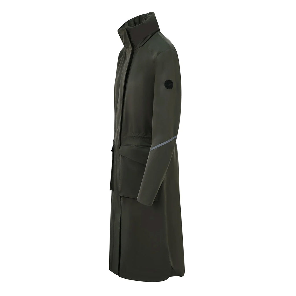 Equetech Ladies Utopia Luxe Waterproof Riding Coat - Alpine Green