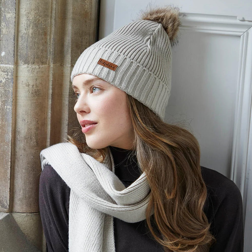 Ridgeline Baltic Hat & Scarf Set - Sand