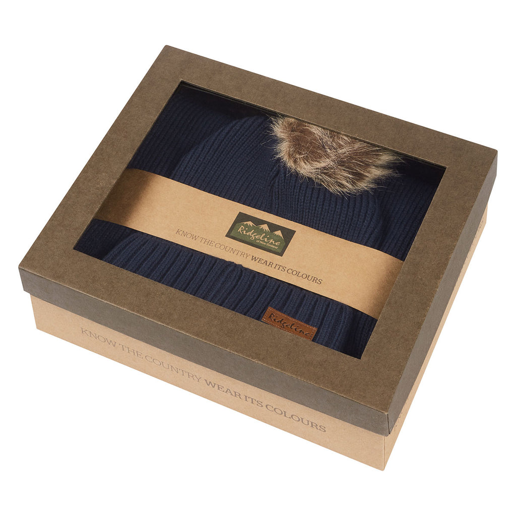 Ridgeline Baltic Hat & Scarf Set - Tarn