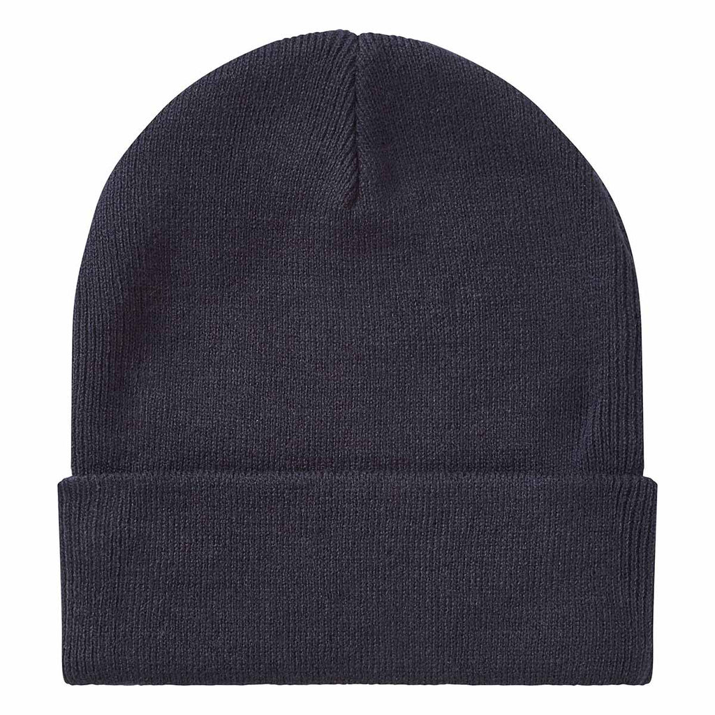 Ridgeline Heritage Fine Knit Beanie - Navy