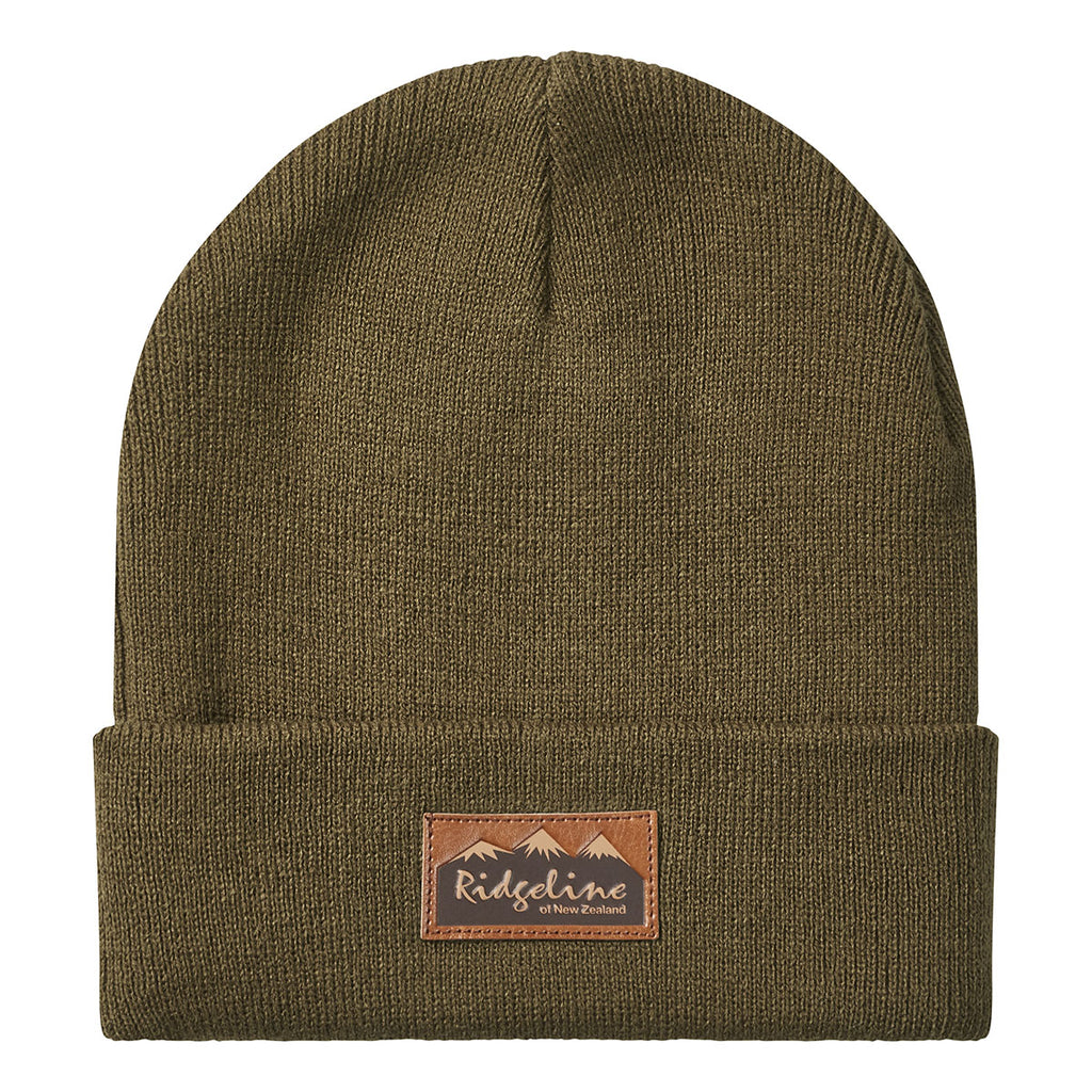 Ridgeline Heritage Fine Knit Beanie - Teak
