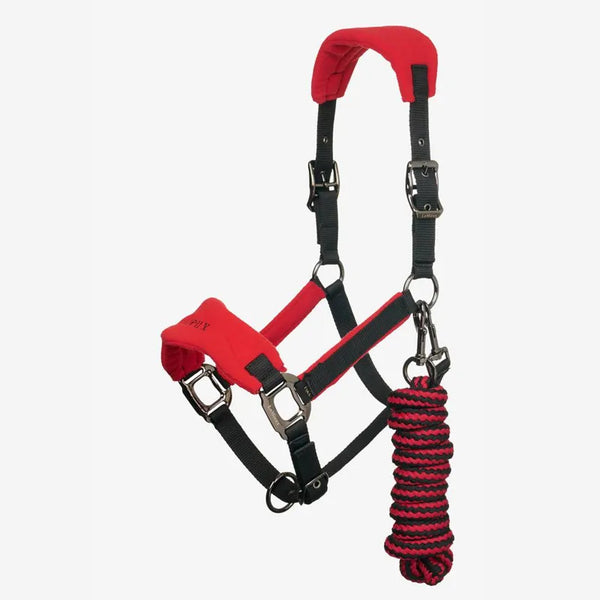 LeMieux Vogue Headcollar and Leadrope - Chilli