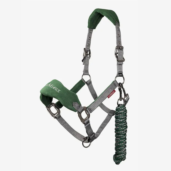 LeMieux Vogue Headcollar and Leadrope - Hunter Green