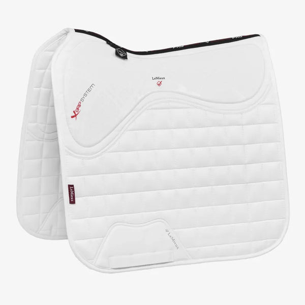 LeMieux X-Grip Dressage Pad - White