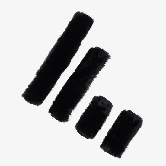 LeMieux Simuwool Headcollar Set - Black