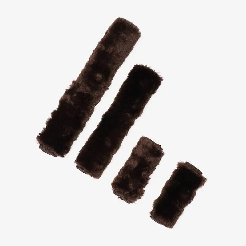 LeMieux Simuwool Headcollar Set - Brown