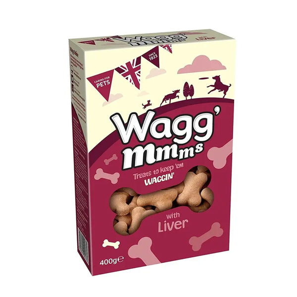 Wagg Mmms Dog Biscuits With Liver