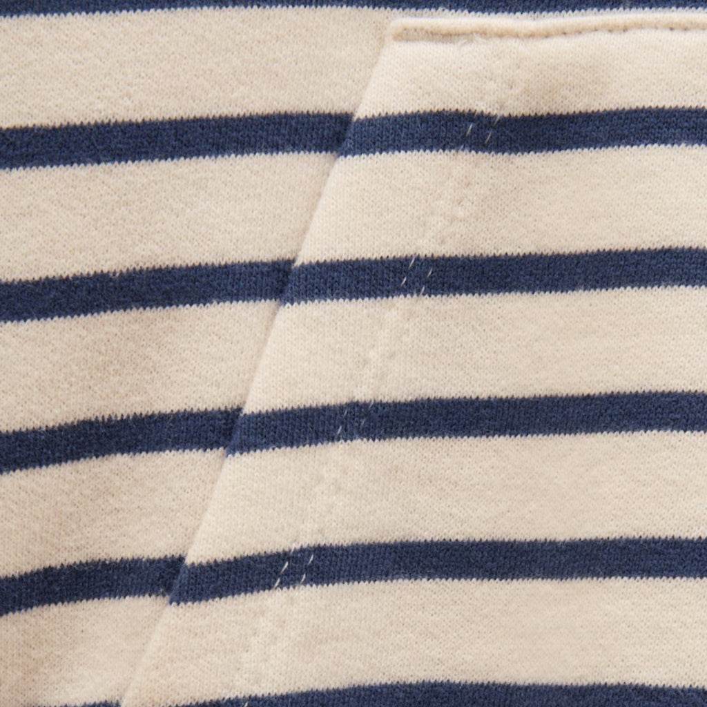 Joules Girls Kennedy 1/4 Zip Sweatshirt - Navy/White
