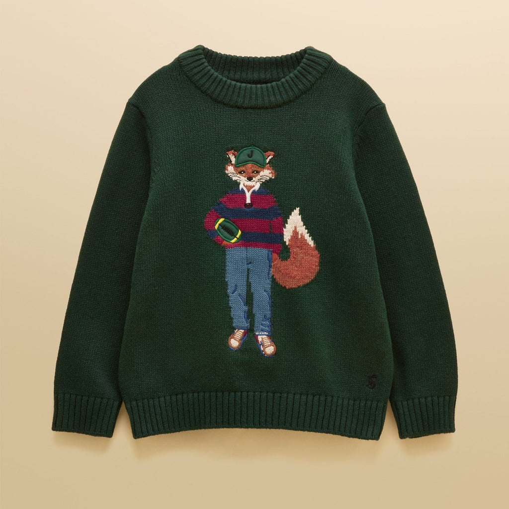 Joules Boys Cracking Jonty Jumper - Green