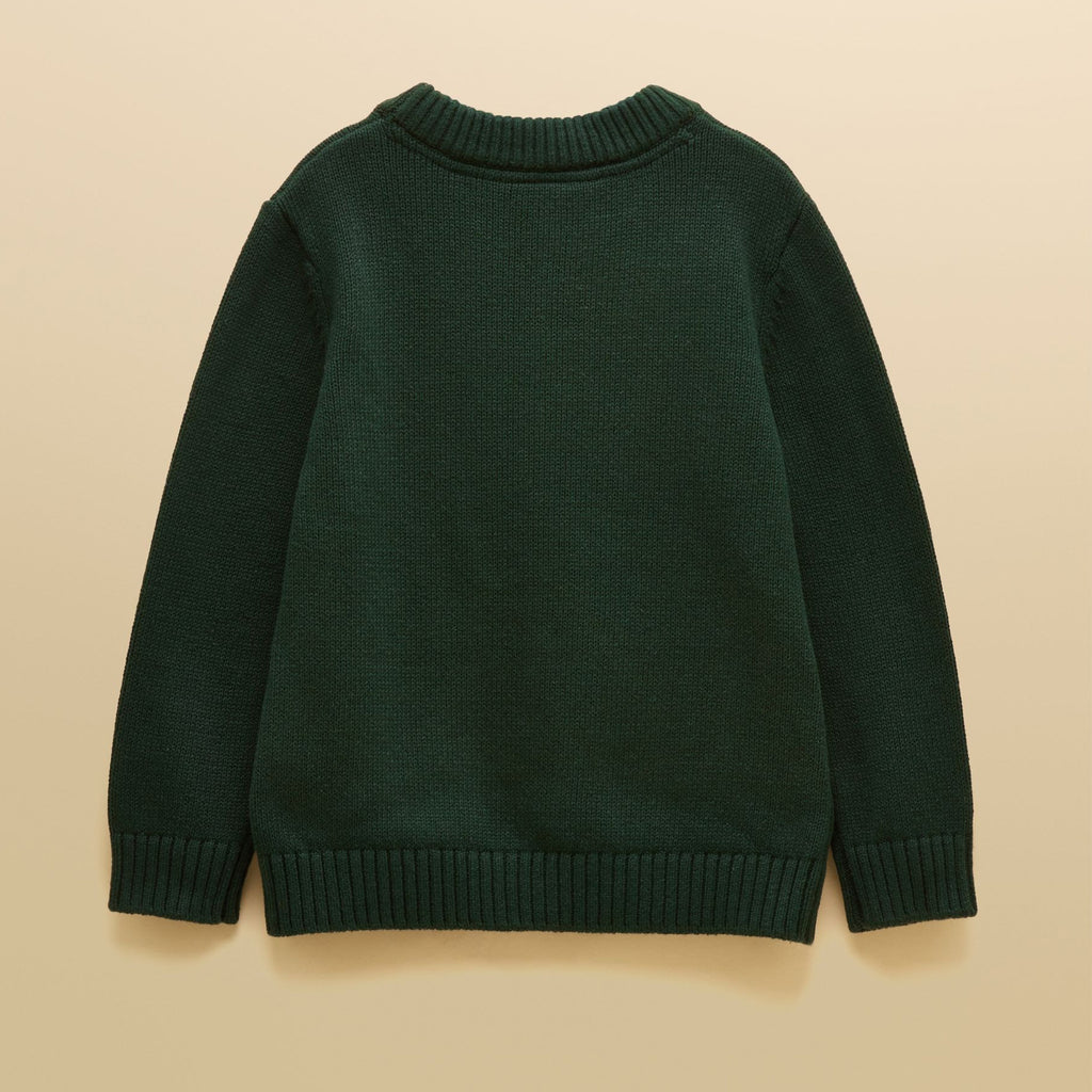 Joules Boys Cracking Jonty Jumper - Green