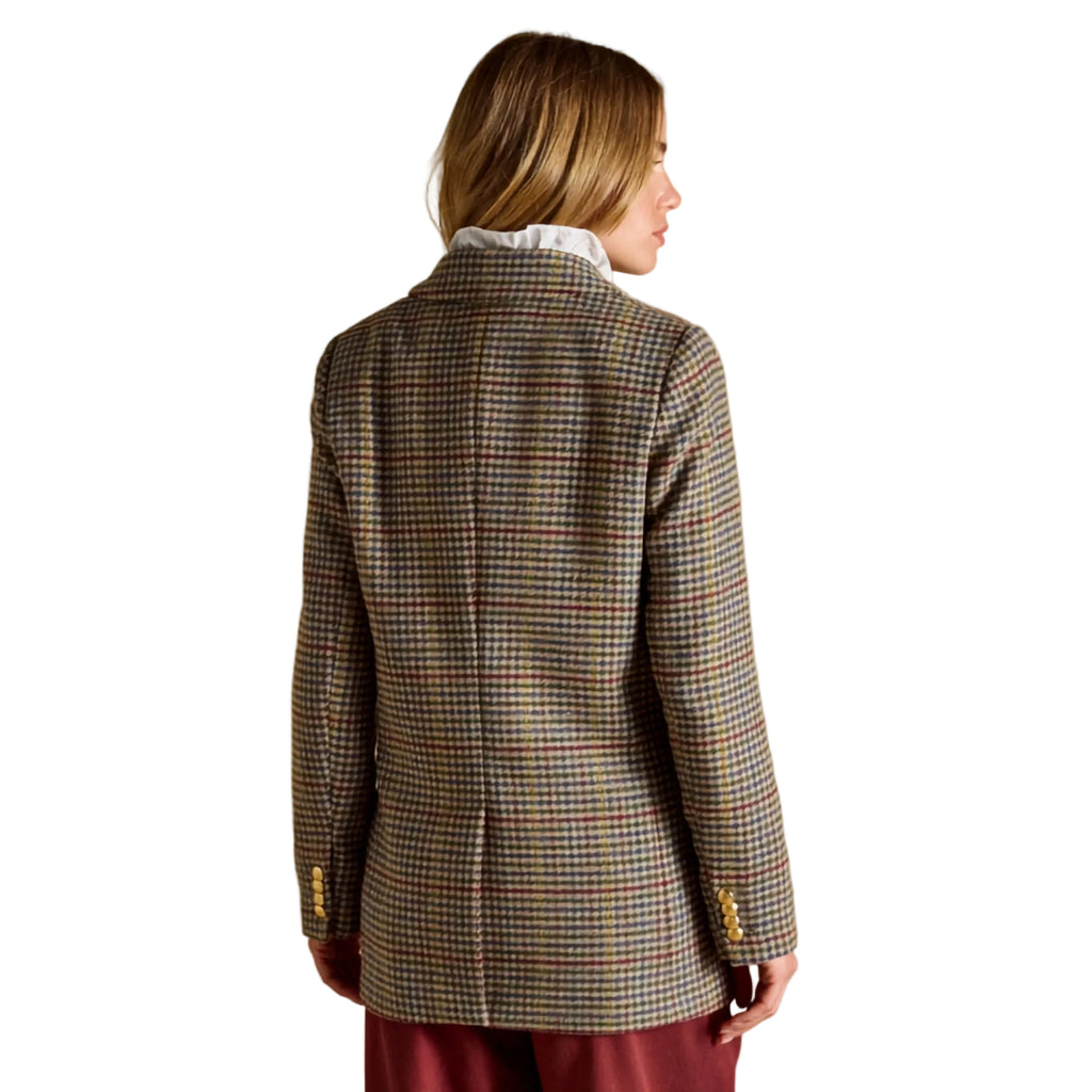 Joules Ladies Hackamore Tweed Blazer - Elton Tweed
