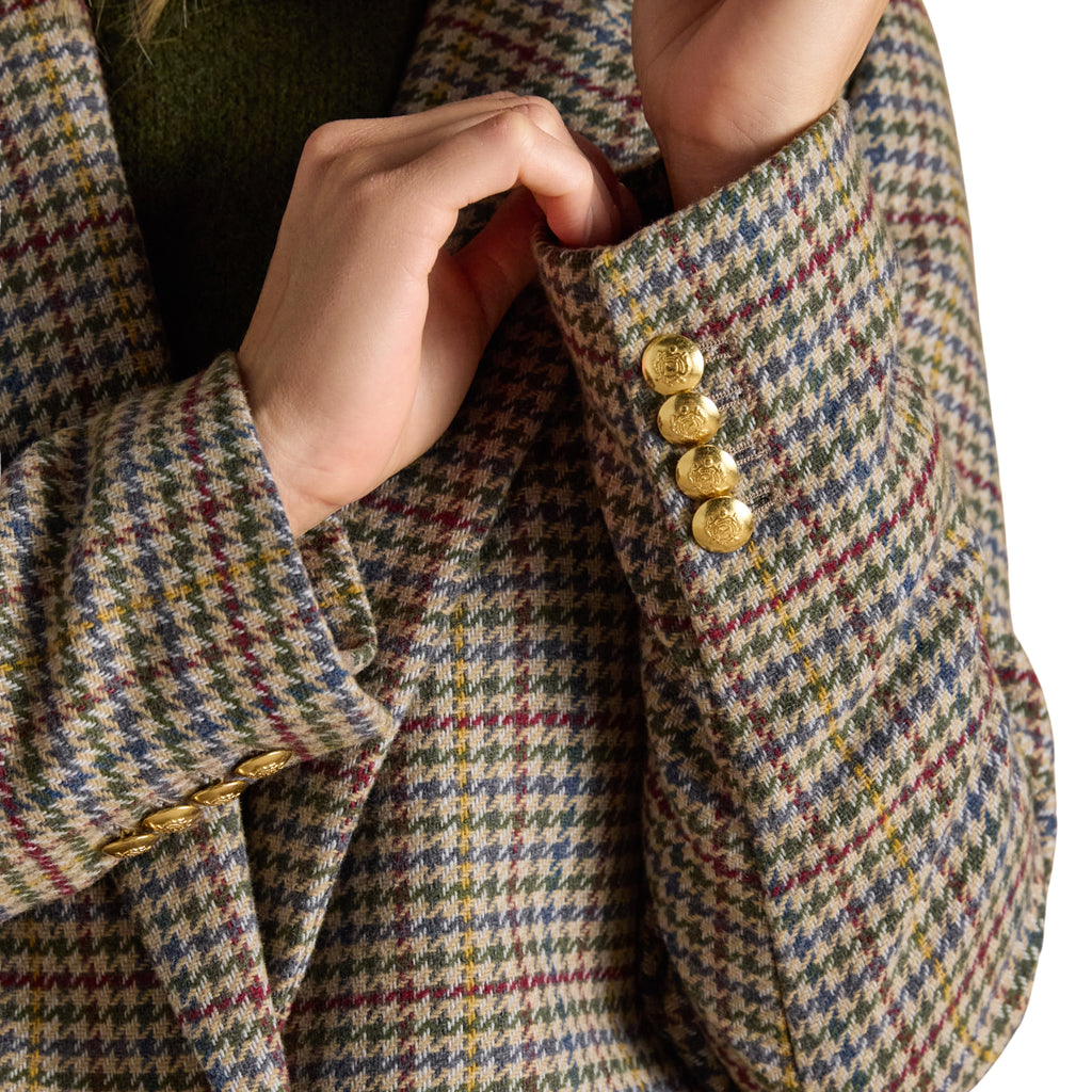 Joules Ladies Hackamore Tweed Blazer - Elton Tweed