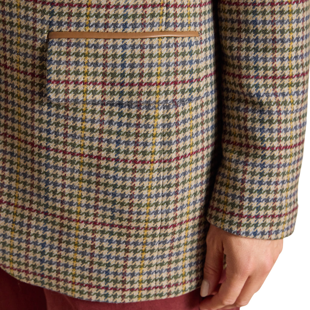 Joules Ladies Hackamore Tweed Blazer - Elton Tweed