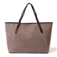 Fairfax & Favor Burford Tote - Deep Taupe Suede