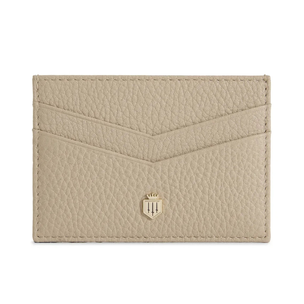 Fairfax & Favor Signature Card Holder - Stone Leather