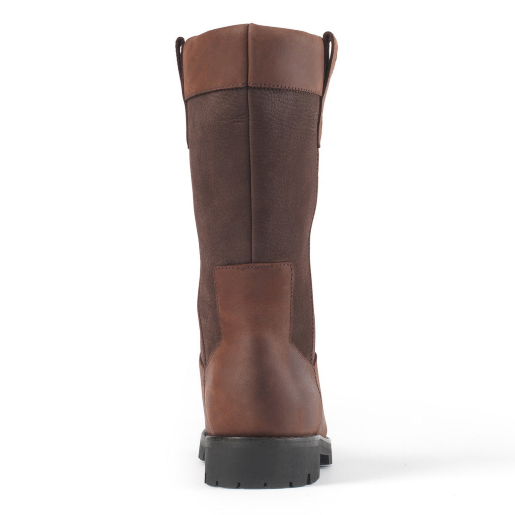 Fairfax & Favor Ladies Burghley Mid Calf Boot - Mahogany Leather