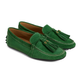 Fairfax & Favor Ladies Rutland Driver - Clover Green Suede