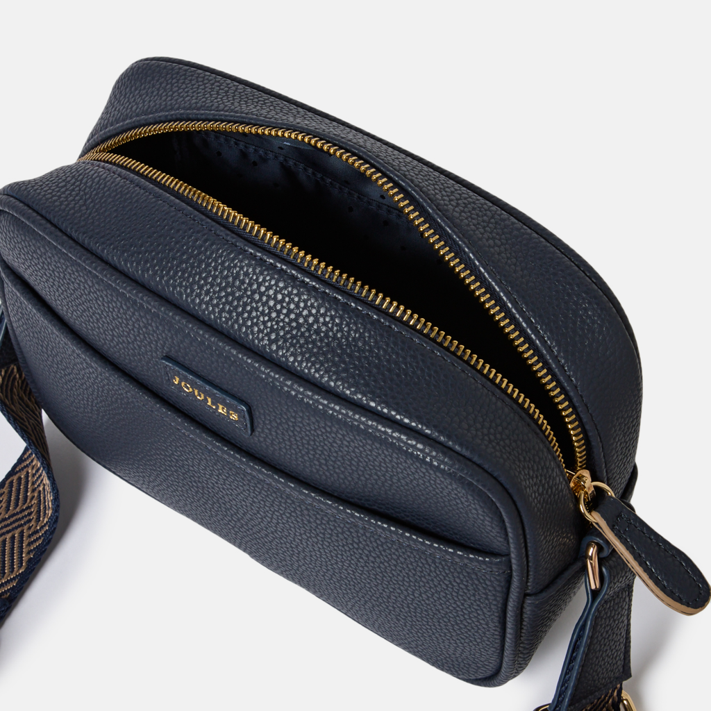 Joules Trent Curve Bag - Navy