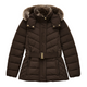Joules Ladies Aspen Coat - Chocolate Brown