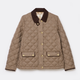 Joules Ladies Harrogate Check Quilted Barn Jacket - Check