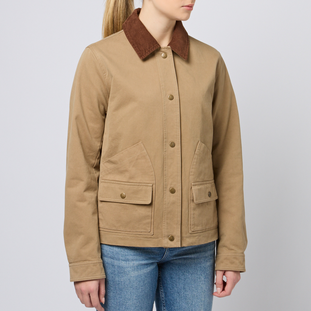 Joules Ladies Barn Jacket - Tan Brown