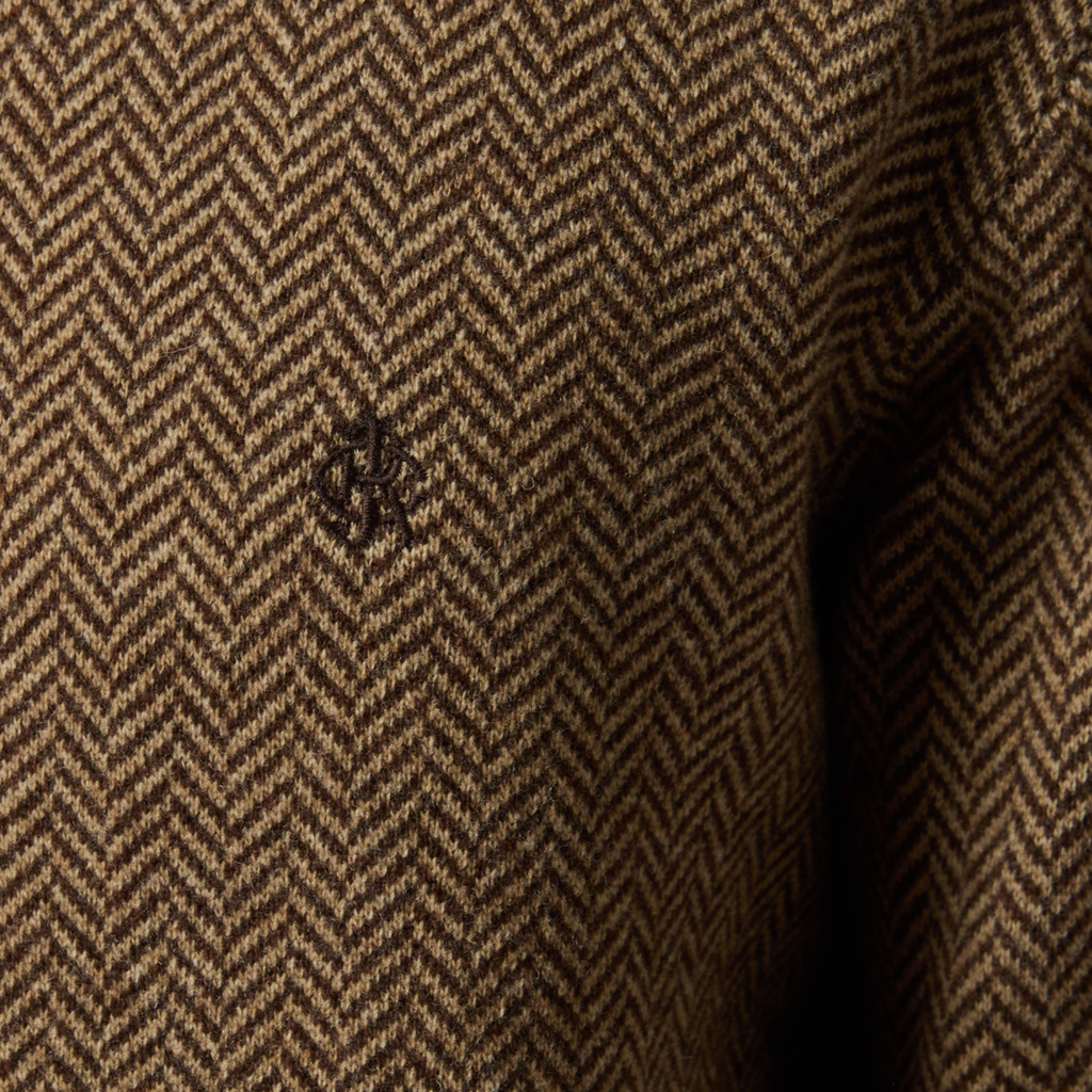 Joules Mens Roll Neck Jumper - Brown