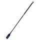 Woof Wear Twisted Riding Whip - Black/Silver