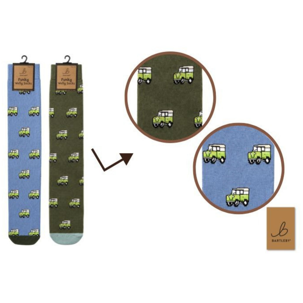 Bartleby Mens Welly Socks - 4x4