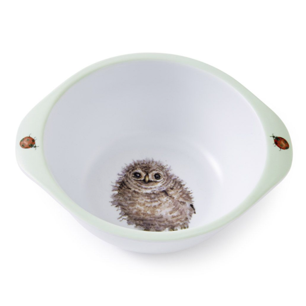 Wrendale Little Wren Divided Plate And Bowl Set