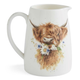 Wrendale Highland Cow Posy Jug