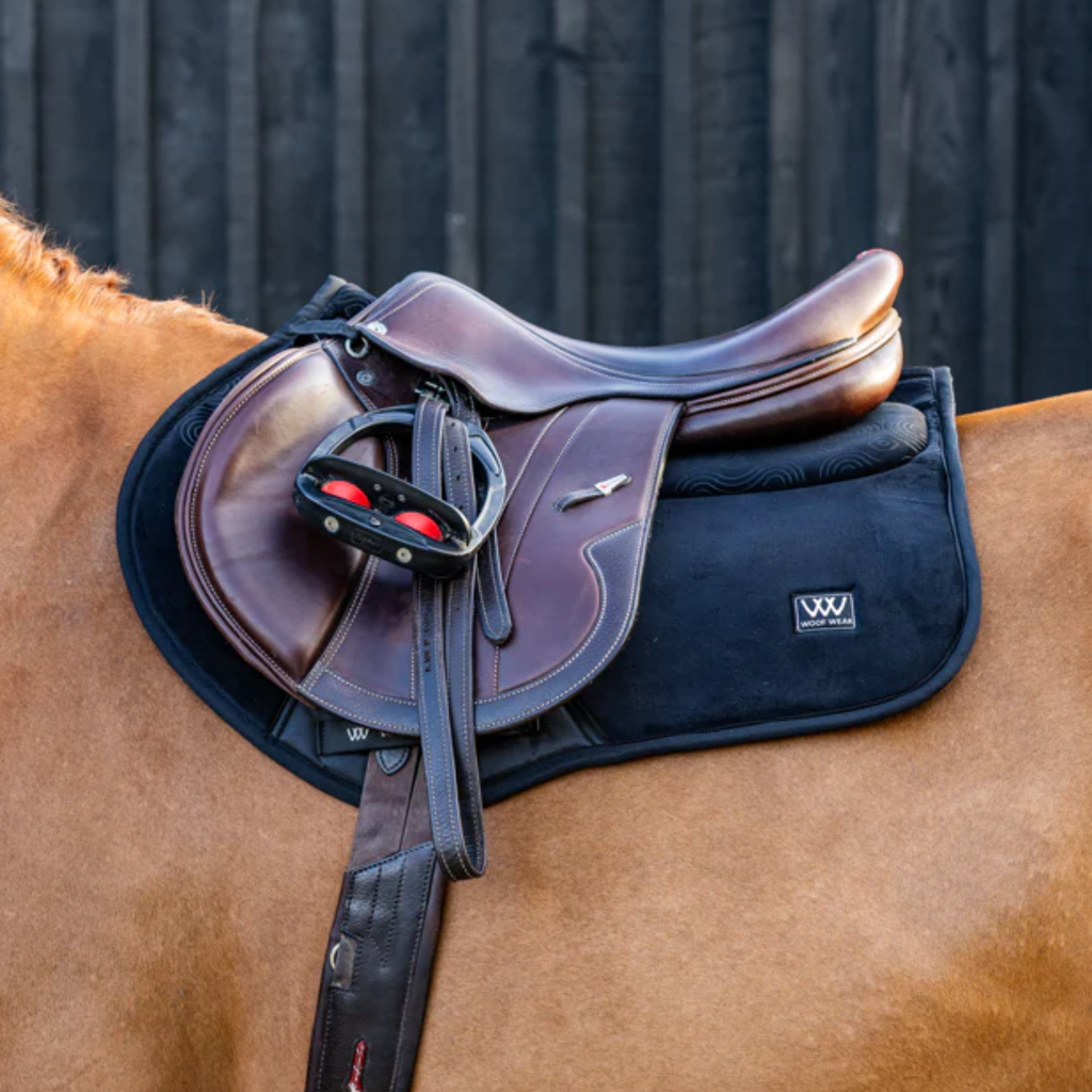 Woof Wear Elite Comfort Plus Close Contact Saddle Pad  - Black