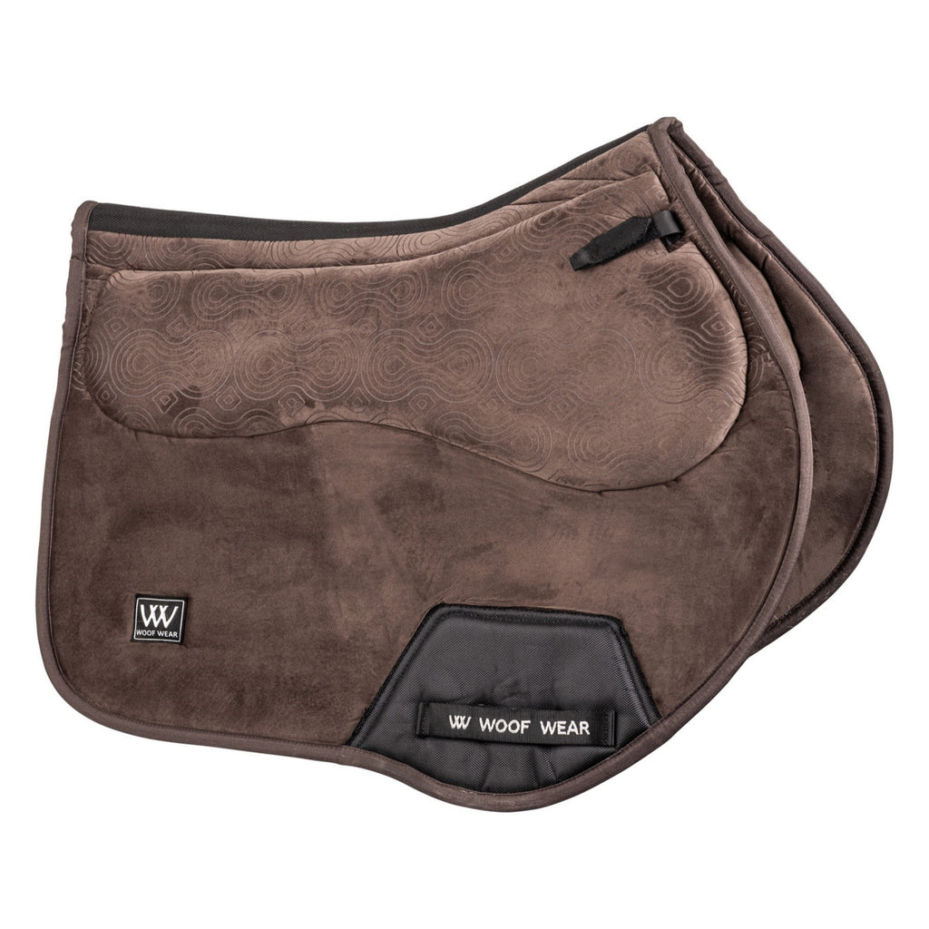 Woof Wear Elite Comfort Plus Close Contact Saddle Pad - Chocolate