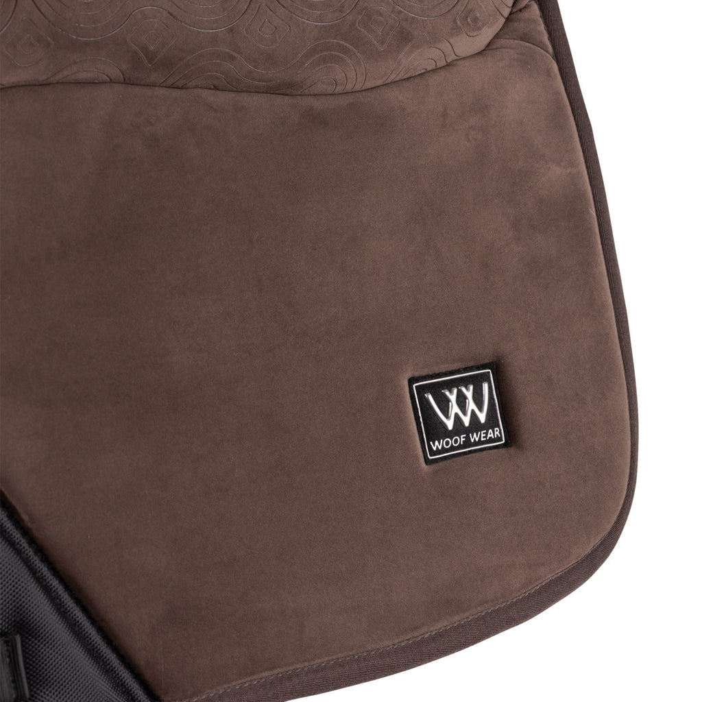 Woof Wear Elite Comfort Plus Close Contact Saddle Pad - Chocolate
