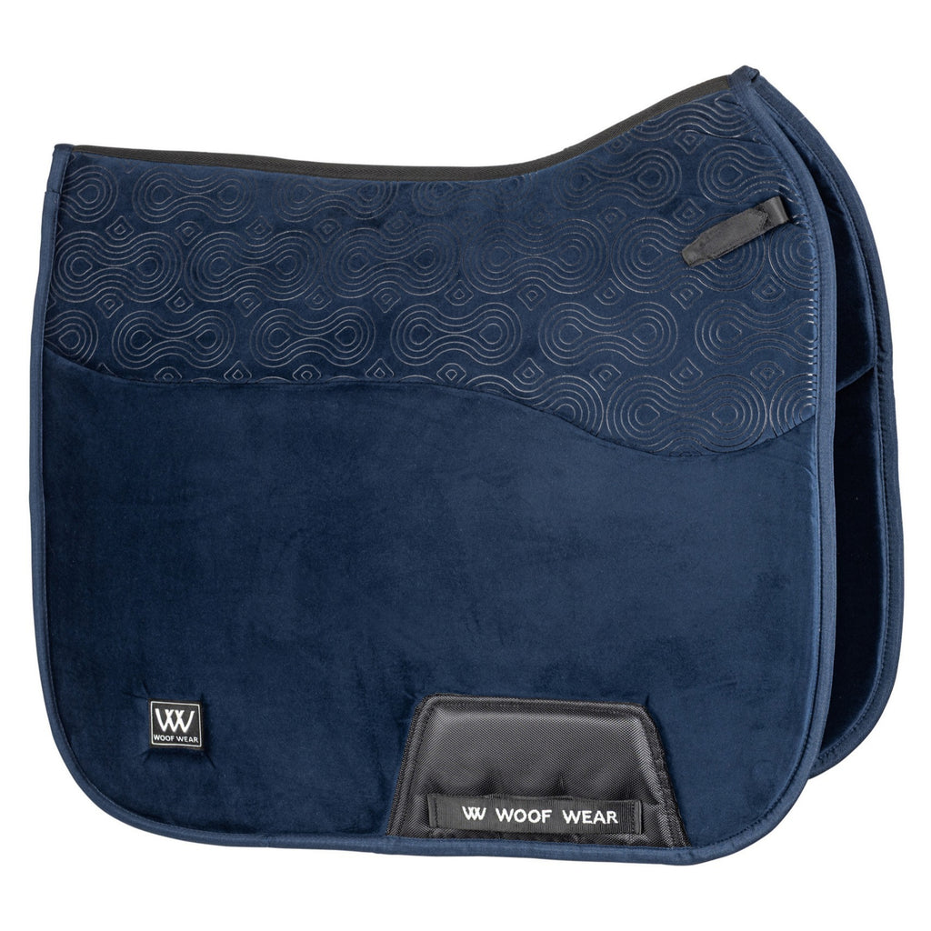 Woof Wear Elite Comfort Dressage Saddle Pad - Navy