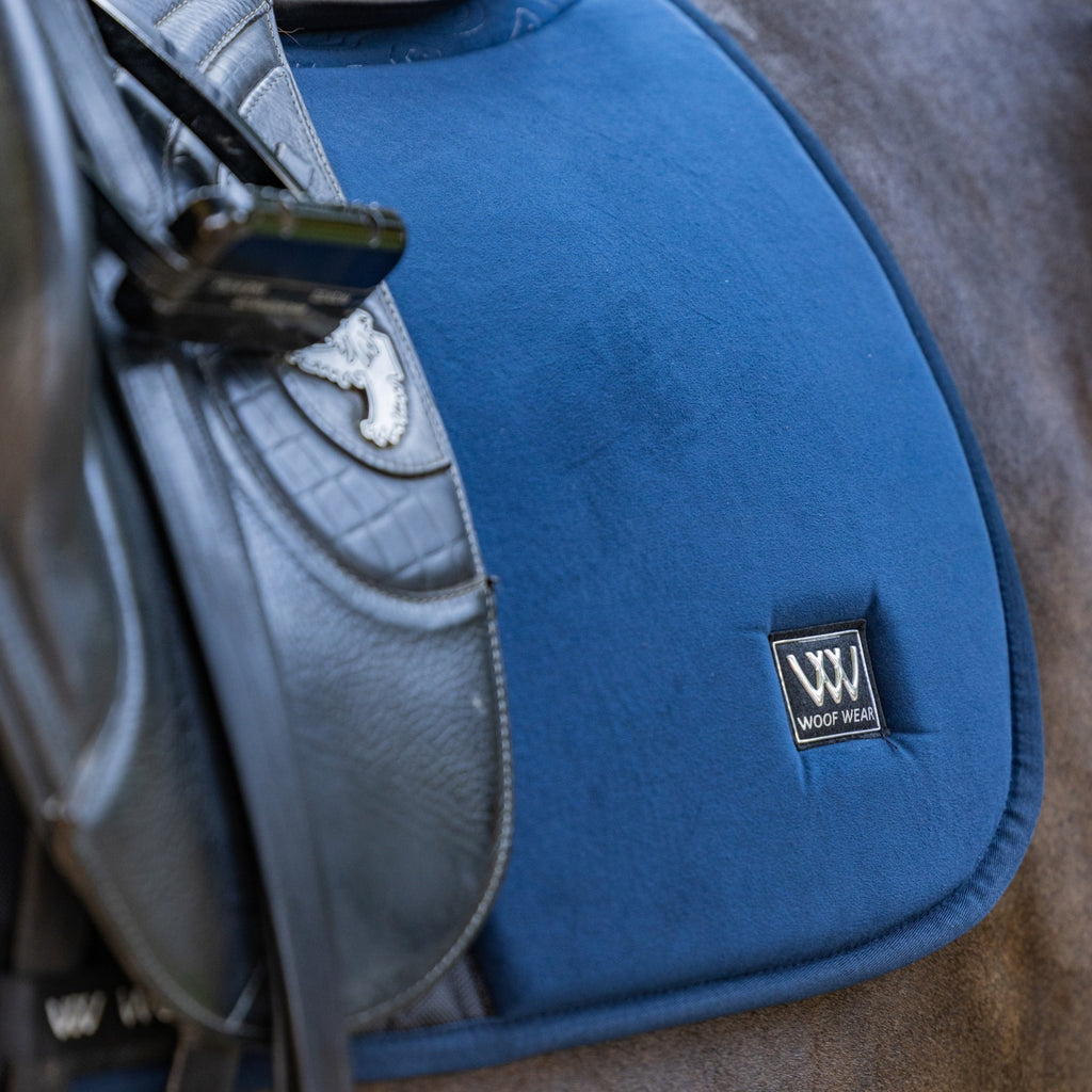 Woof Wear Elite Comfort Dressage Saddle Pad - Navy