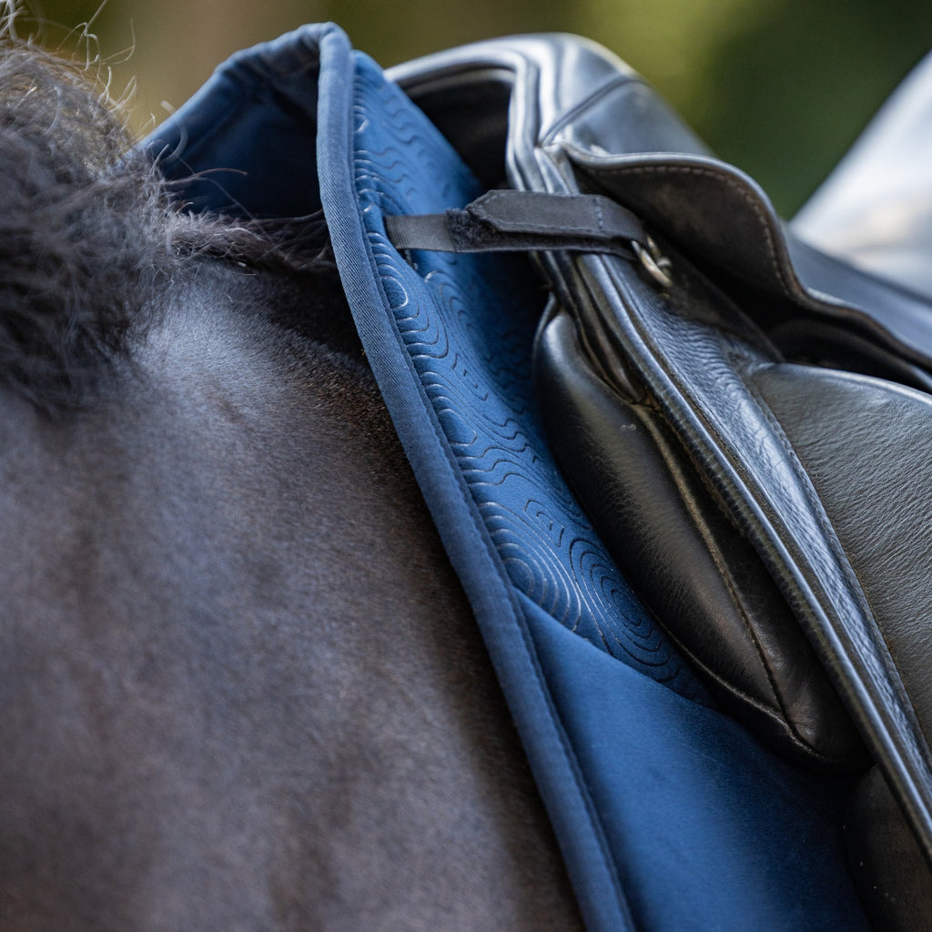 Woof Wear Elite Comfort Dressage Saddle Pad - Navy