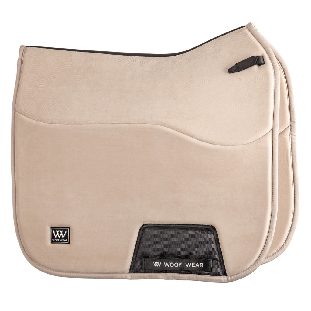 Woof Wear Elite Comfort Dressage Saddle Pad - Stone