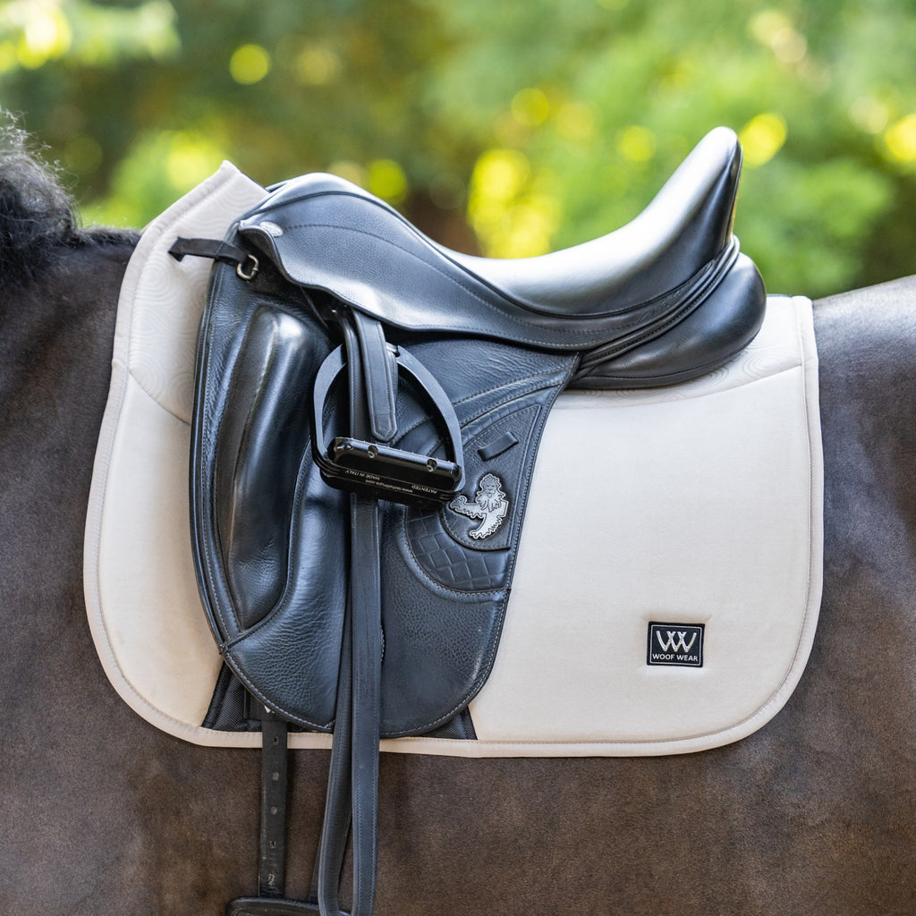 Woof Wear Elite Comfort Dressage Saddle Pad - Stone