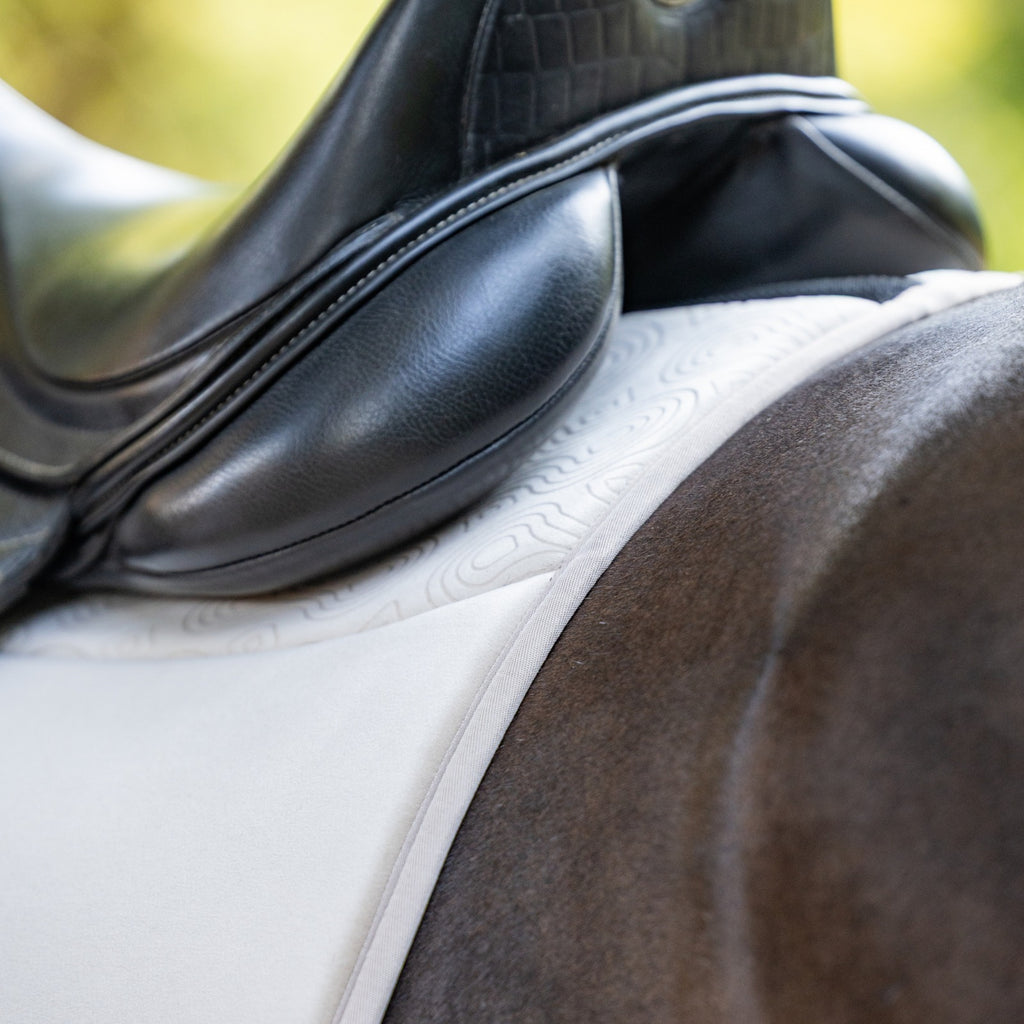 Woof Wear Elite Comfort Dressage Saddle Pad - Stone