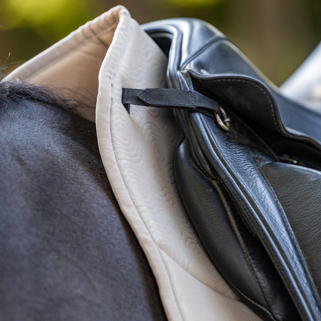 Woof Wear Elite Comfort Dressage Saddle Pad - Stone