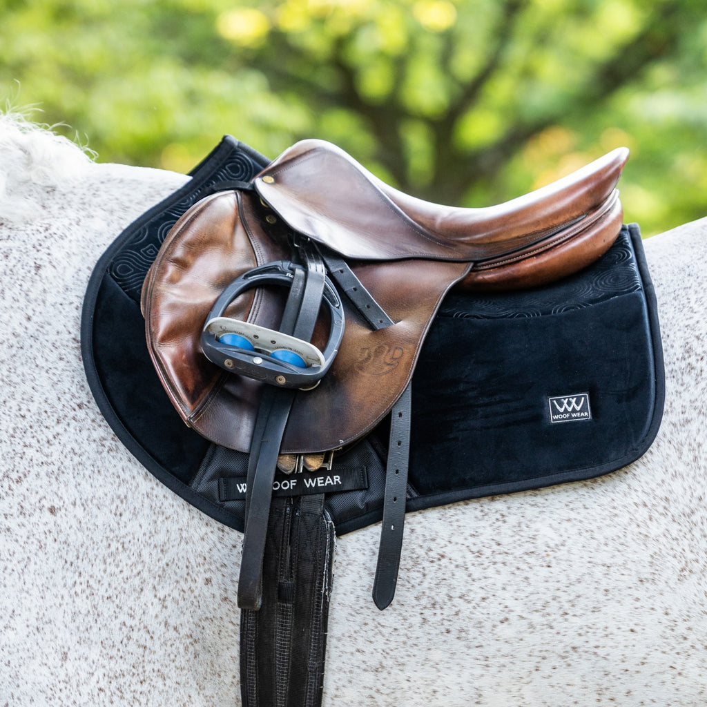 Woof Wear Elite Comfort Close Contact Saddle Pad - Black
