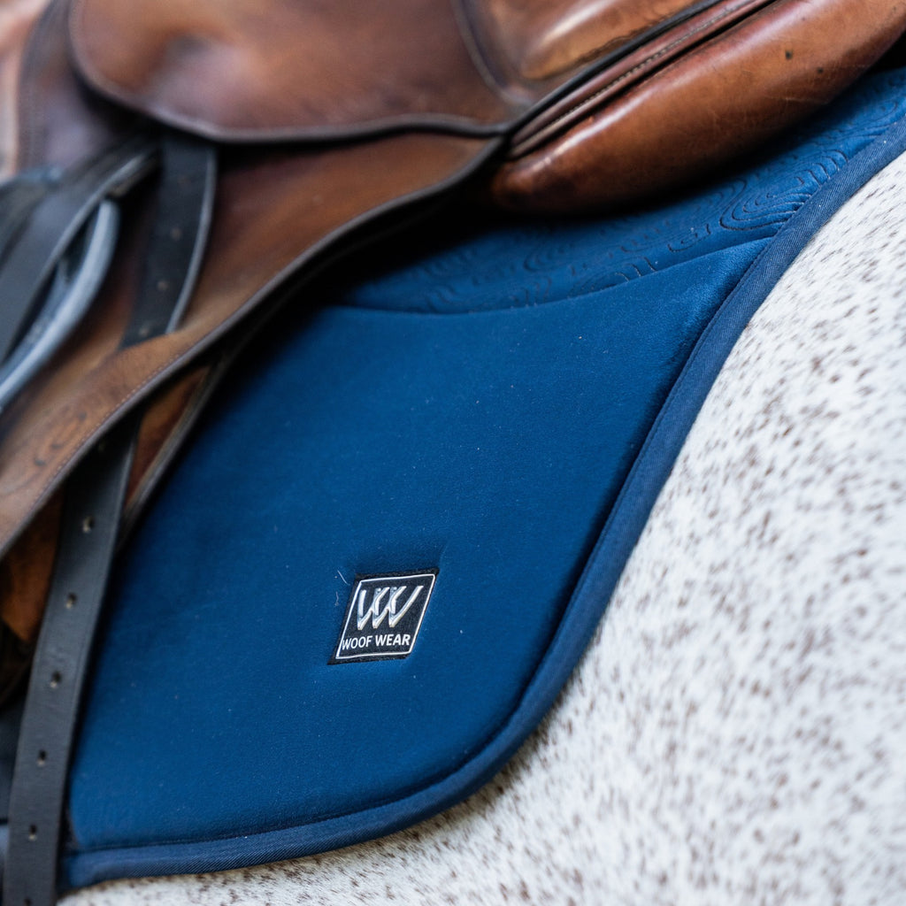 Woof Wear Elite Comfort Close Contact Saddle Pad - Navy