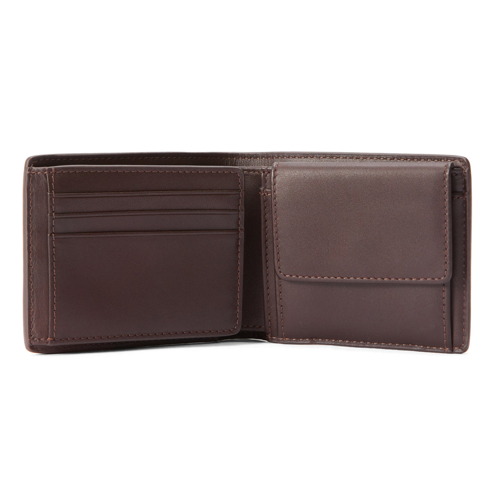 R.M.Williams Wallet with Pocket and Tab - Chestnut